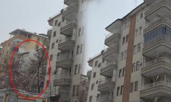 Malatya’da 6 katlı binanın çökme anı kamerada