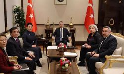 Cumhurbaşkanı Yardımcısı Oktay'a Moğolistan ziyareti
