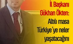Ak Parti Aydın İl Başkanı Gökhan Ökten: Altılı masa Türkiye’ye neler yaşatacağını gösterdi