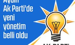Aydın Ak Parti'de yeni yönetim belli oldu