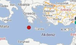 Akdeniz’de 5,3 şiddetinde deprem meydana geldi