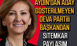 Aday gösterilmeyen DEVA Partisi Aydın İl eski başkanı Meltem Gürler'den sitemkar paylaşım