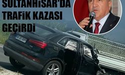 Ahmet Ertürk, Sultanhisar'da trafik kazası geçirdi