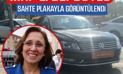 MHP'li Depboylu sahte plakayla görüntülendi