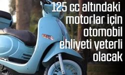 Bakan Soylu duyurdu: 125 cc altındaki motorlar için otomobil ehliyeti yeterli olacak