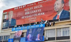 Aydın'da çok konuşulacak pankart