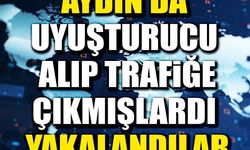 Aydın'da uyuşturucu alıp trafiğe çıkmışlardı, yakalandılar