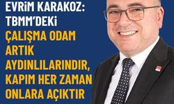 CHP’li Evrim Karakoz: TBMM’deki çalışma odam artık Aydınlılarındır, kapım her zaman onlara açıktır