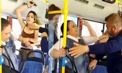 Belediye otobüsünde ortalık karıştı! İki grup arasında kavga