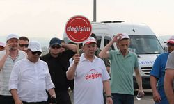 Tanju Özcan değişim yürüyüşünden seslendi