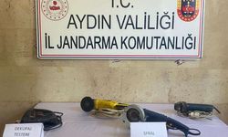 Germencik'teki bağ evi hırsızları yakalandı