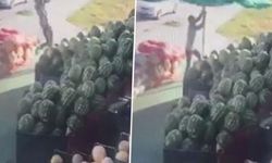 Erzurum’da Garip Olay; Şiddetli Rüzgarda Havalanan Şemsiye İle Uçtu! İşte O Anlar…