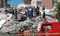 Gaziantep'te bina çöktü! Göçük altında bir kişi kaldı