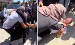 Bu geleneği gören evlenmekten vazgeçer! Anne ve baba güreş tuttu, gelin arabadan inemedi