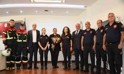 İtfaiyeciler Başkan Çerçioğlu ile bir araya geldi