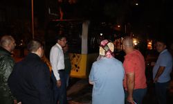 Nazilli Belediye Başkanı Kürşat Engin Özcan, olayları yakından takip etti