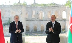 Azerbaycan'a destek mesajı! Cumhurbaşkanı Erdoğan Aliyev ile görüştü