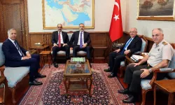 Milli Savunma Bakanlığı'nda güvenlik toplantısı