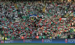 Filistin'e destek veren Celtic'e UEFA'dan ceza!