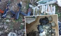 Milli Savunma Bakanlığı duyurdu... Teröristlere ait silah ve mühimmat ele geçirildi