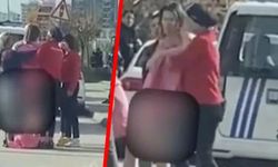 Şok eden görüntü: Çıplak kadın, mahalleyi ayağa kaldırdı