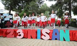 Aydın’daki çocuk gelişim merkezlerinde eğitim gören öğrenciler 23 Nisan’ı coşkuyla kutladı