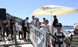Çanakkale Zaferinin mimarı ‘Tgc Nusret’ Kuşadası’nda ziyarete açıldı