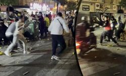 Göztepe taraftarları ile iş yeri çalışanları arasında kavga çıktı! 6 gözaltı