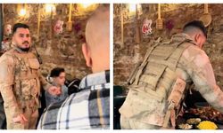 Asker üniformalı garson ve restoran yetkililerine dava