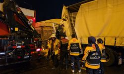 Anadolu Otoyolu'nda kaza: TIR'ın şoförü, feci şekilde can verdi