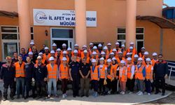 Aydın Gençlik ve Spor İl Müdürlüğü personelleri arama-kurtarma eğitimi aldı