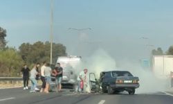 Aydın-İzmir Otoyolu’nda trafik kazası: 1 ölü, 2 yaralı