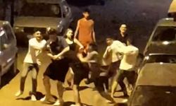 İncirliova'da gençler tekme tokat birbirine girdi