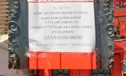 Kuşadası’nda çalışanlarının polise mukavemet gösterdiği iş yeri mühürlendi