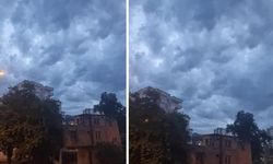 Çocuk yüzünü andıran bulut şaşkına çevirdi!