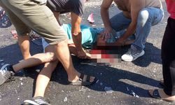 Kuşadası'nda 14 yaşındaki motosiklet sürücüsü ağır yaralandı!