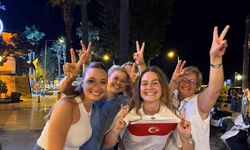 Kuşadası’nda milli heyecan yaşandı