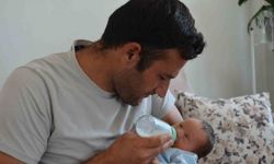 Didim'de şok olay! Yeni doğan bebeğin kafasına 6 dikiş attılar