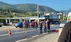 Kuşadası'ndaki feci kaza güvenlik kamerasına yansıdı