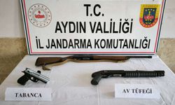 Aydın’da 12 ruhsatsız silah yakalandı