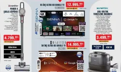 BİM 22 Kasım aktüel kataloğunda Google akıllı TV ve dikey süpürge var