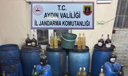 Karacasu’da Litrelerce Sahte İçki Bulundu