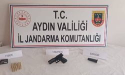 Koçarlı'da Şüpheli Şahsın Üzerinde Tabanca Ele Geçirildi