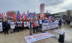 Aydın'da Kamu Çalışanları İş Bıraktı