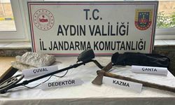 Çine'de İzinsiz Kazı Yapan 2 Kişi Yakalandı