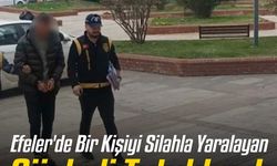 Efeler'de Bir Kişiyi Silahla Yaralayan Şüpheli Tutuklandı