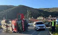 Söke'de İtfaiye Kaza Yaptı: 3 yaralı