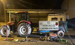 Germencik'te Tam Teçhizatlı Kaçak Kazıya Suçüstü
