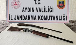 Söke'de Ruhsatsız Silahlarıyla Yakalandı