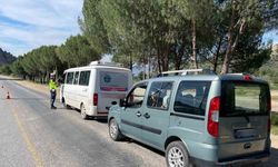 Köşk'te trafik kurallarına uymayan sürücüler jandarmadan kaçamadı